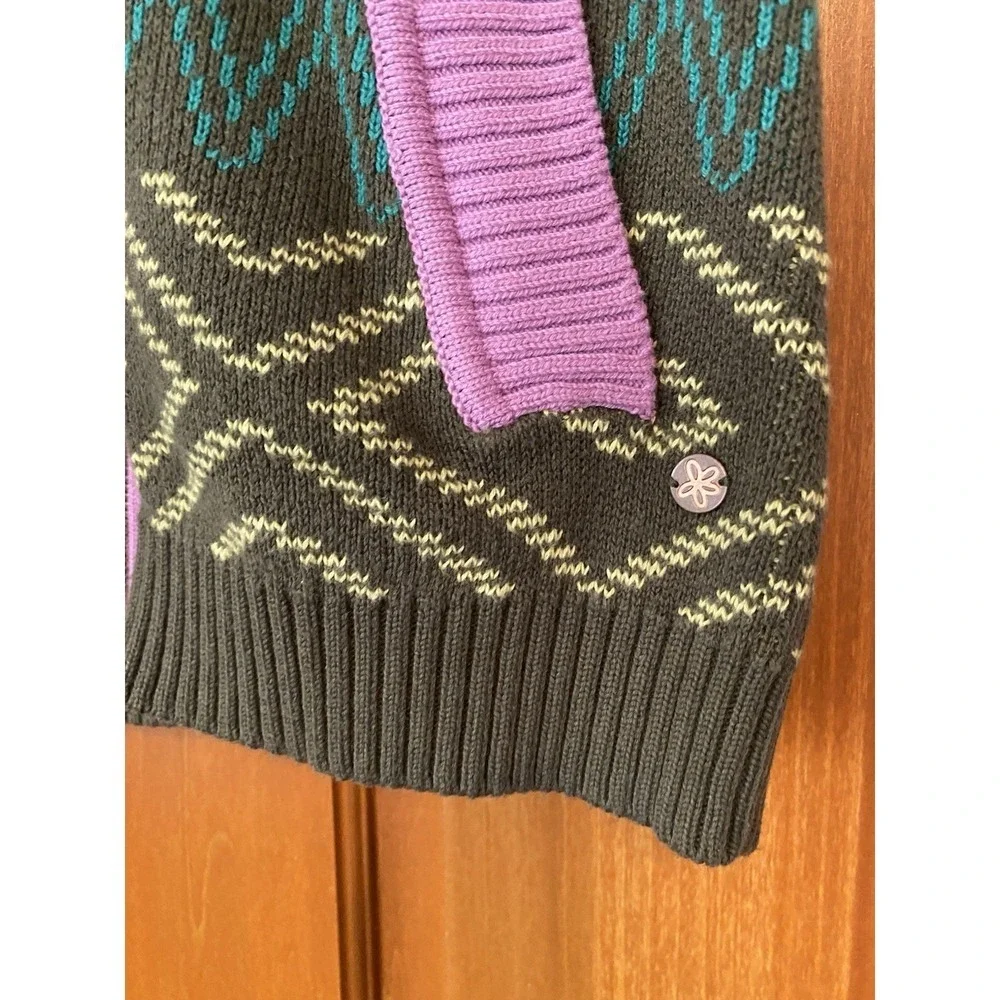 Matilda Jane BIG IDEA Vest 10 Sweater Knit Green Girls 435 Make Believe